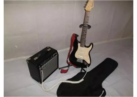 Fender Electric Guitar & Amp