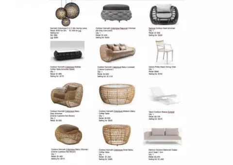 High End Outdoor Furniture 70-80% OFF!